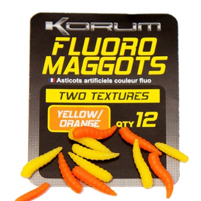 Искусственные личинки Korum Fluoro Maggots