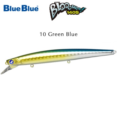 Blue Blue Blooowin 140S | 10 Green Blue