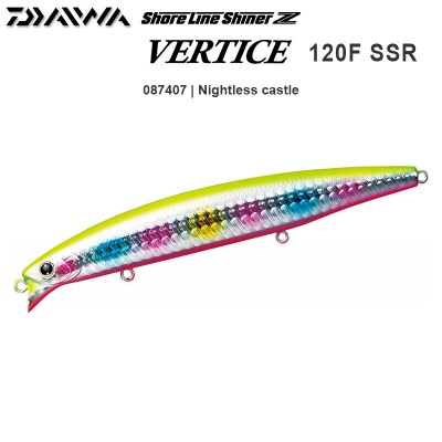 Daiwa Shoreline Shiner Z Vertice 120F-SSR | 087407 | Nightless castle