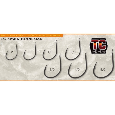 Shout TC Hard Twin Spark Assist Hooks 2cm