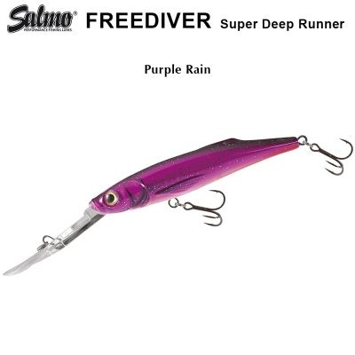 Salmo Freediver 9cm PRA | Purple Rain