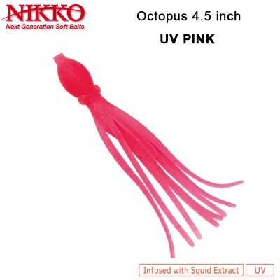 Nikko Octopus 4.5 UV Pink