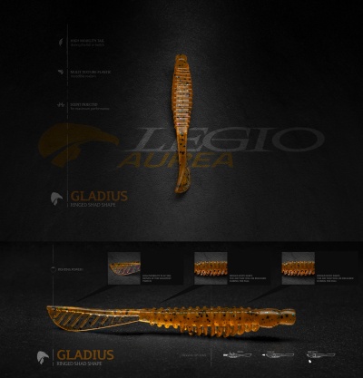 Legio Aurea Gladius 10,8см | Силикон