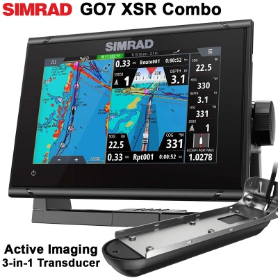 Сонар Simrad GO7 XSR + Active Imaging 3-in-1 Сонда