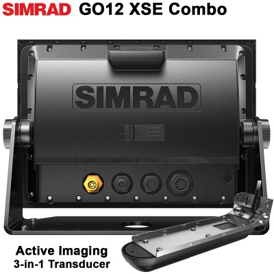 SIMRAD GO12 XSE + Active Imaging 3-in-1 Transducer