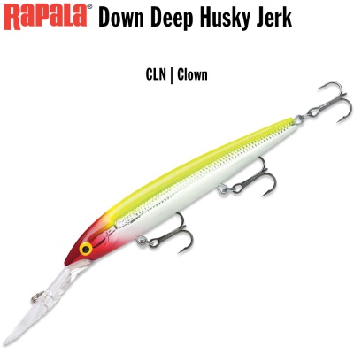 Rapala Down Deep Husky Jerk 14cm CLN | Clown