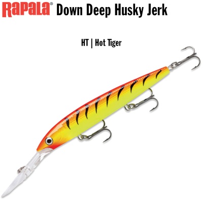Rapala Down Deep Husky Jerk 14cm HT | Hot Tiger