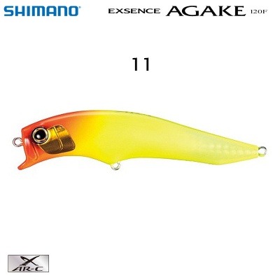 Shimano Exsence Agake 120F | Поверхностный воблер