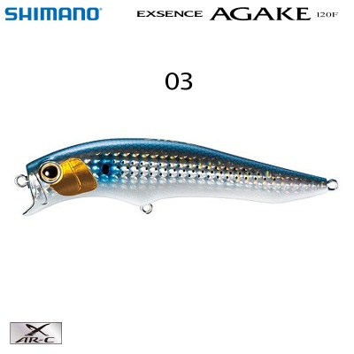 Shimano Exsence Agake 120F 03T