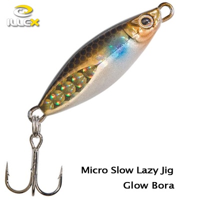 ILLEX Micro Slow Lazy Jig Glow Bora