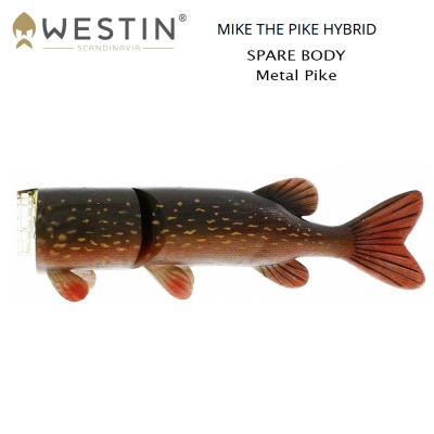 Westin Mike the Pike Spare Body Metal Pike
