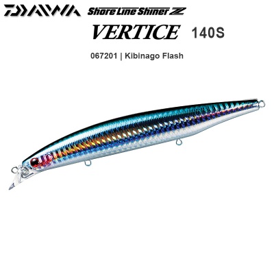 Daiwa Shoreline Shiner Z Vertice 140S | 067201 | Kibinago Flash