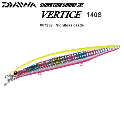 Daiwa Shoreline Shiner Z Vertice 140S | 067232 | Nightless castle