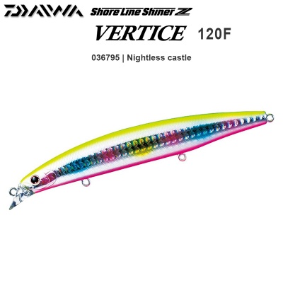 Daiwa Shoreline Shiner Z Vertice 120F | 036795 | Nightless castle