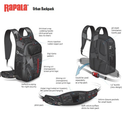 Раница Rapala Urban Backpack