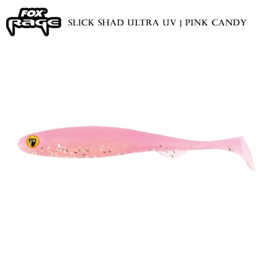 Fox Rage Slick Shad Ultra UV | Pink Candy