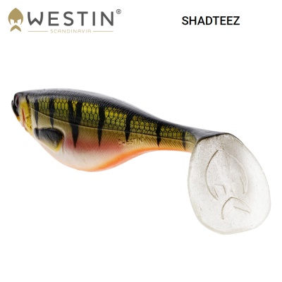 Налобный фонарь Westin Shad Teez 12 см | Силиконовая рыбка