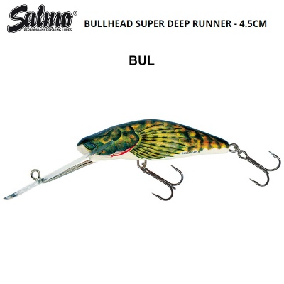 Salmo Bullhead 4.5SDR - Super Deep Runner | Воблер