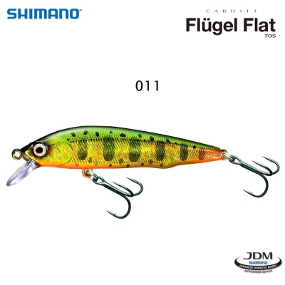 Shimano Cardiff Flugel Flat 70S | воблер