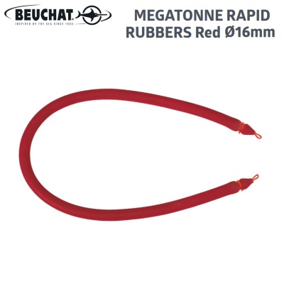 Beuchat MEGATONNE Rapid Rubber 16mm
