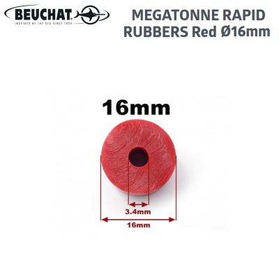 Beuchat МЕГАТОННА 16 мм | Резинка для гарпуна