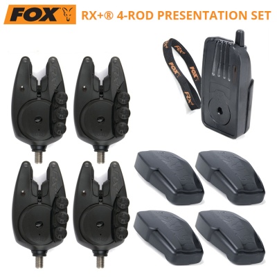 Набор из 4 удилищ Fox RX+ | Набор сигналов