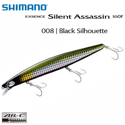 Shimano Exsence Silent Assassin 160F XM-116S | 008 | Black Silhouette