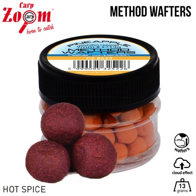 Carp Zoom Feeder Competition Method Wafters Hot Spice