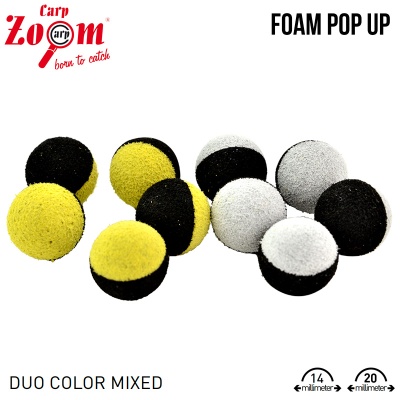Carp Zoom Duo Foam Pop Up 10mm - 20mm