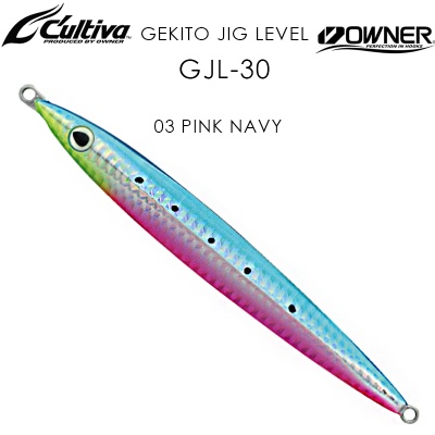 Owner Gekito Jig GJL-30 | 03 Pink Navy