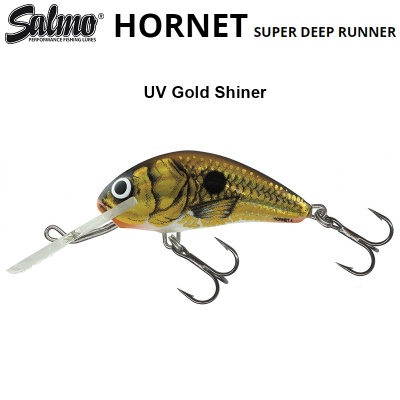 Salmo Hornet 4SDR | UVGS UV Gold Shiner