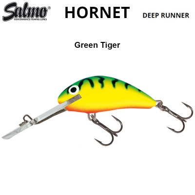 almo Hornet 5S | GT Green Tiger | Воблер