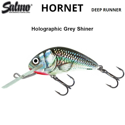 almo Hornet 5S | HGS Holographic Grey Shiner | Воблер