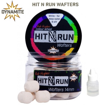 Плуващи топчета Dynamite Baits Hit N Run Wafters 12mm White