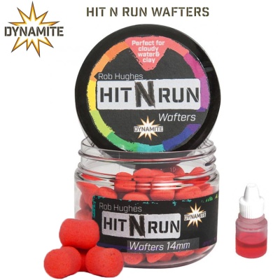 Плуващи топчета Dynamite Baits Hit N Run Wafters 12mm Red