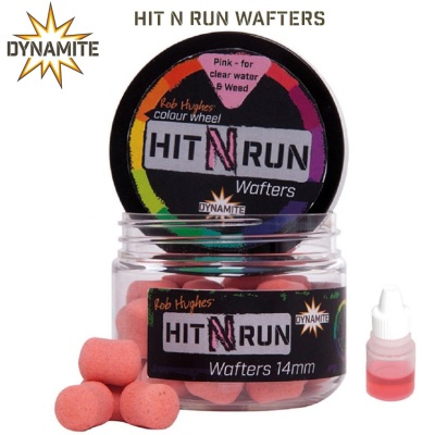 Плуващи топчета Dynamite Baits Hit N Run Wafters 14mm Pink