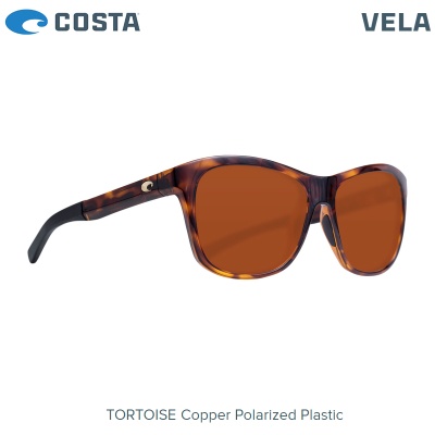 Costa Vela | Tortoise | Copper 580P | Sunglasses