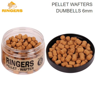 Плуващи топчета Ringers Pellet Wafters 6mm | Dumbells | PRNG33