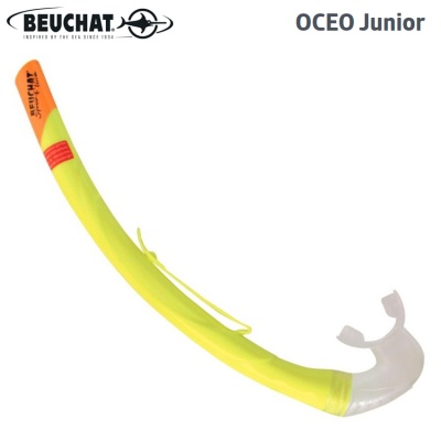 Beuchat OCEO Junior | Yellow Snorkel for Children