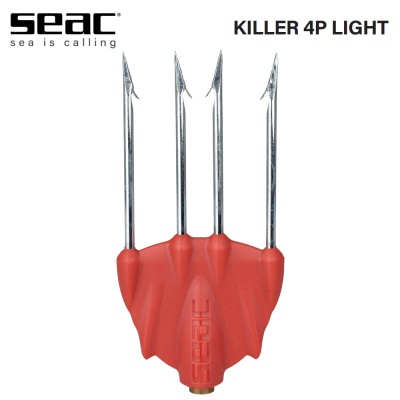 Seac Killer Red 4P 4 Light Prongs