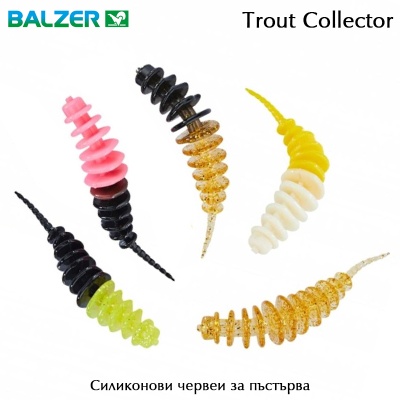 Balzer Trout Collector 5cm Flavoured Trout Worms