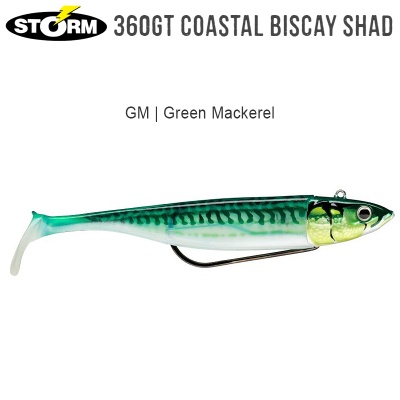 Силиконов шад Storm 360GT Coastal Biscay Shad 9cm | BSCS09 | GM