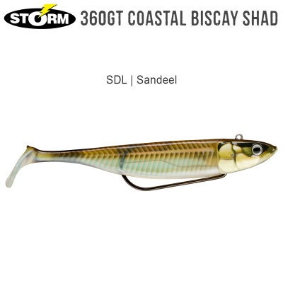 Силиконов шад Storm 360GT Coastal Biscay Shad 9cm | BSCS09 | SDL