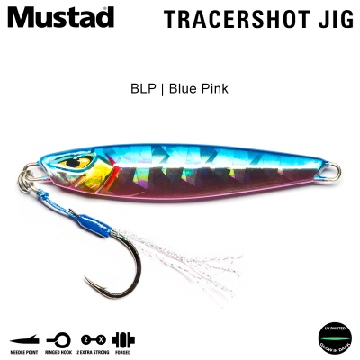 Mustad Tracershot Jig | BLP Blue Pink