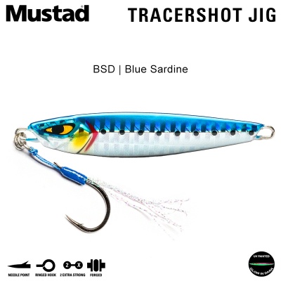 Mustad Tracershot Jig | BSD Blue Sardine