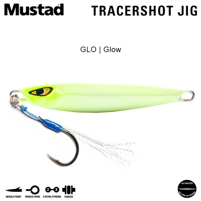 Mustad Tracershot Jig | GLO Glow