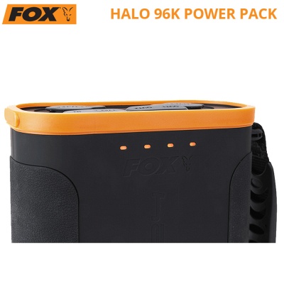 Fox Halo Power 96K | LED lights indicating the remaining battery life 