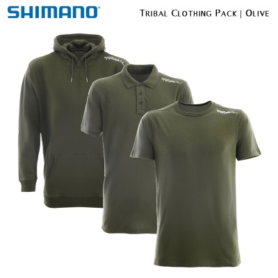 Shimano Tribal Clothing Pack Olive | SHPACKOL01