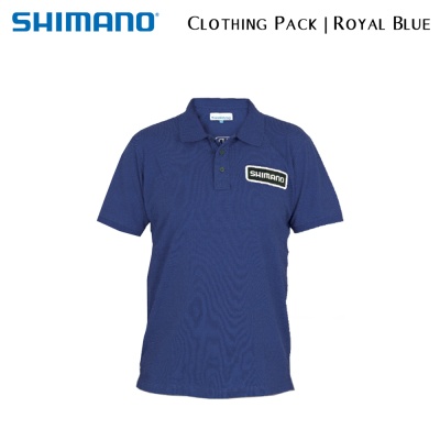 Shimano Tribal Clothing Pack Royal Blue | SHPACKRB01 | Polo Shirt