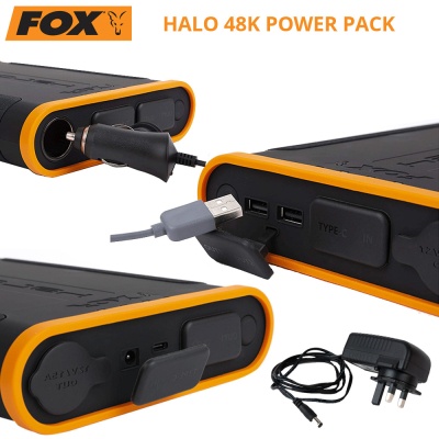 Fox Halo Power 48K | CEI177 | Power Bank 48 000mAh | Many ports